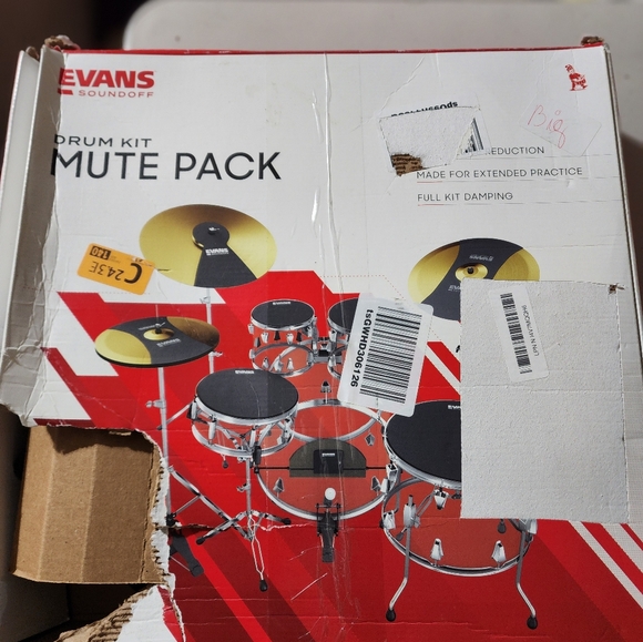 Evans drum kit SoundOff Box Set, Standard size - Picture 5 of 15